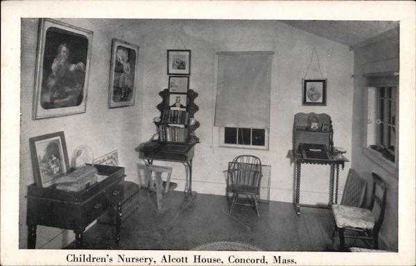 Children's Nursery, Alcott House Concord Massachusetts