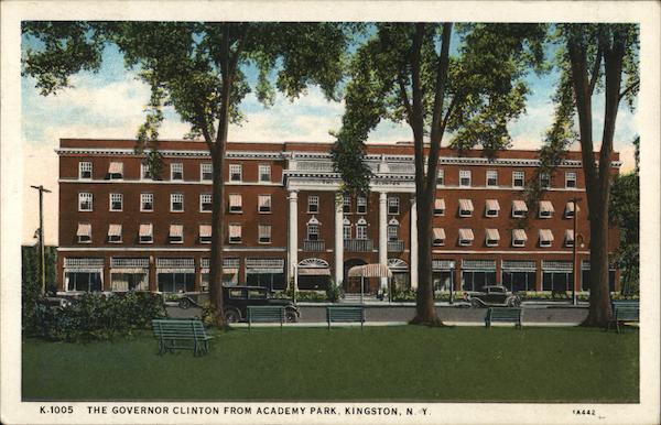 The Governor Clinton from Academy Park Kingston New York