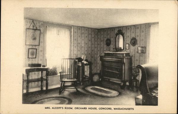 Mrs. Alcott's Room, Orchard House Concord Massachusetts