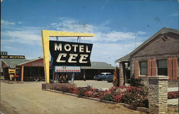 View of Cee Motel Deming New Mexico