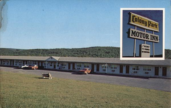Colony Park Motor Inn Pine Grove Pennsylvania