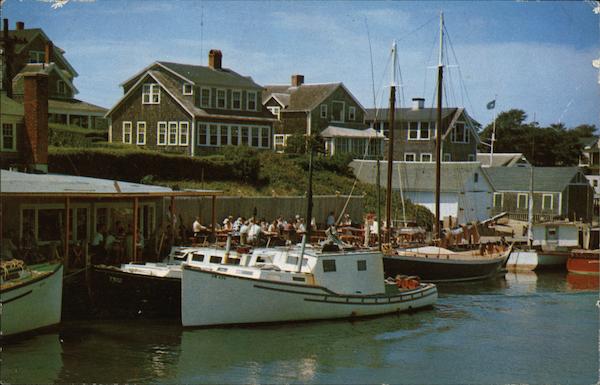 Fishing Boats at Thompson's Landing, Wychmere Harbor Harwich Port Massachusetts