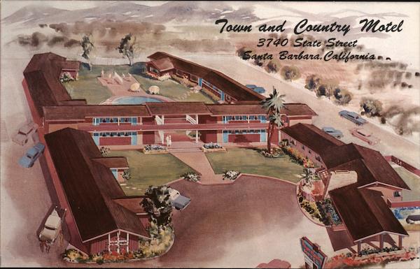 Town and Country Motel Santa Barbara California