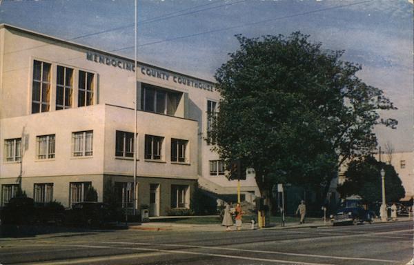 Mendocino County Court House, Ukiah, California