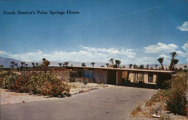 Frank Sinatra's Palm Springs Home California