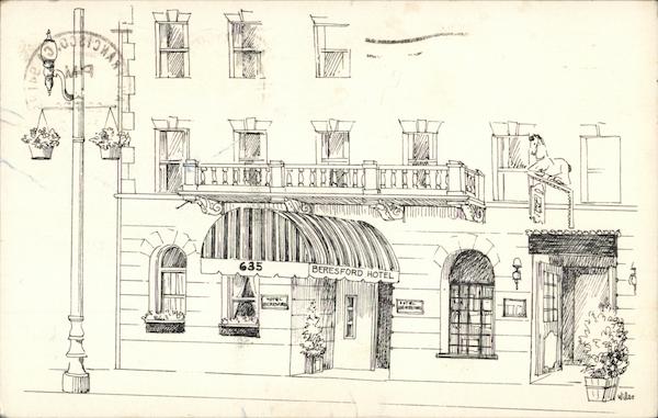 Beresford Hotel San Francisco California