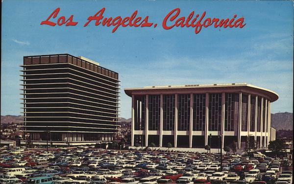 Los Angeles Music Center and Water & Power Building California