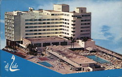 di Lido Hotel Miami Beach, FL Postcard Postcard Postcard