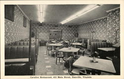 Cavalier Restaurant Postcard