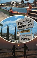 Colonial Gateway Inn Saint Pete Beach, FL Postcard Postcard Postcard