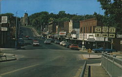 Main Street Black River Falls, WI Postcard Postcard Postcard