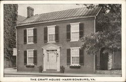 The Craft House Harrisonburg, VA Postcard Postcard Postcard