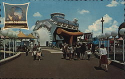 Autofare - Chrysler Exhibit Postcard