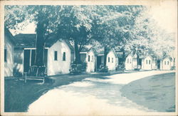 The Elms Motel White Pigeon, MI Postcard Postcard Postcard