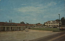 Powell's Motel & Restaurant Postcard