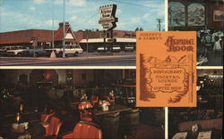 Alpine Room Restaurant Postcard