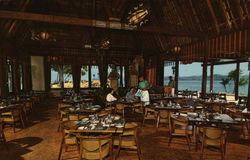 The Fijian Dining Room Yanuca Bay, Fiji South Pacific Postcard Postcard Postcard