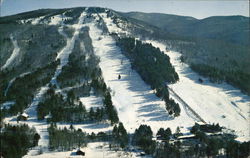 Aerial View Mt. Cranmore and Skimobile North Conway, NH Postcard Postcard Postcard