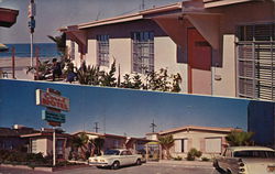 Coral Motel San Diego, CA Postcard Postcard Postcard