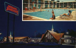 Howard Johnson's Motor Lodge and Restaurant Postcard