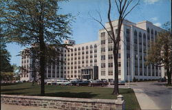 The New 650-Bed St. Vincent Hospital Postcard
