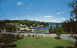 Osborne's Marine On Sunapee Harbor Postcard