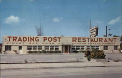 Trading Post Restaurant Postcard