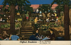 Clifton's Brookdale, 648 So. Broadway Postcard