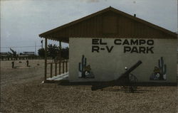 El Campo R.V. Park Van Horn, TX Postcard Postcard Postcard