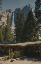 Yosemite Lodge and Yosemite Falls Postcard