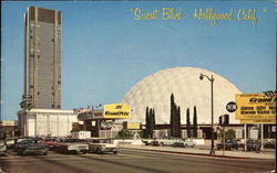 Sunset Boulevard Hollywood, CA Postcard Postcard Postcard