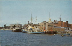 View of Harbor Woods Hole, MA Postcard Postcard Postcard