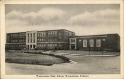 Waynesboro High School Postcard