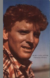 Burt Lancaster, Star With Universal Pictures Postcard