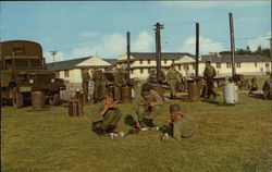 Field Mess Postcard