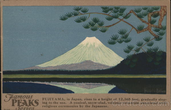 Famous Peak Series - Fujiyama Japan