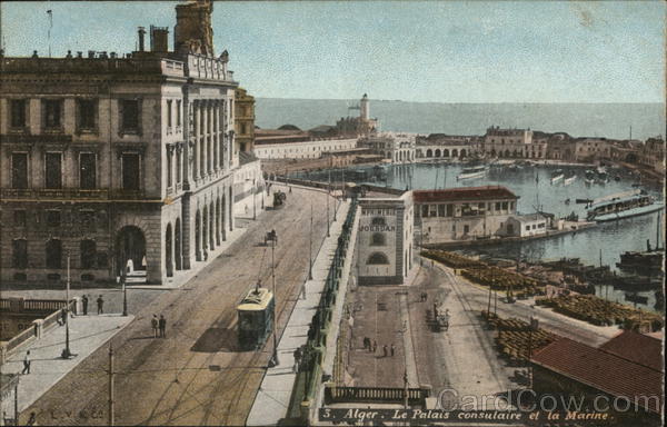 Le Palais Consulaire et la Marine Algiers Algeria Africa