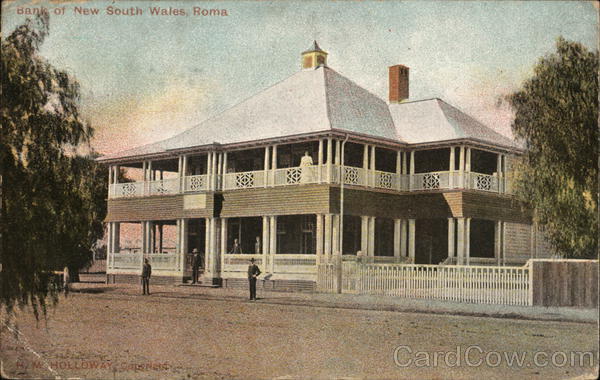 Bank of New South Wales Roma Australia