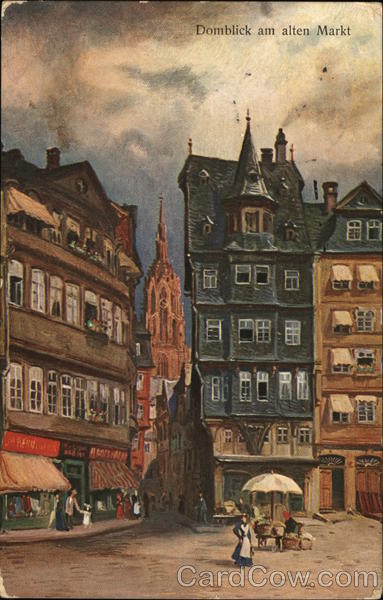 Domblick am alten Markt Germany