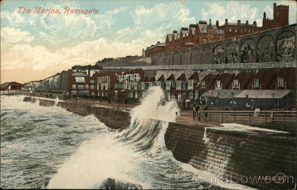 View of the Marina Ramsgate England Kent