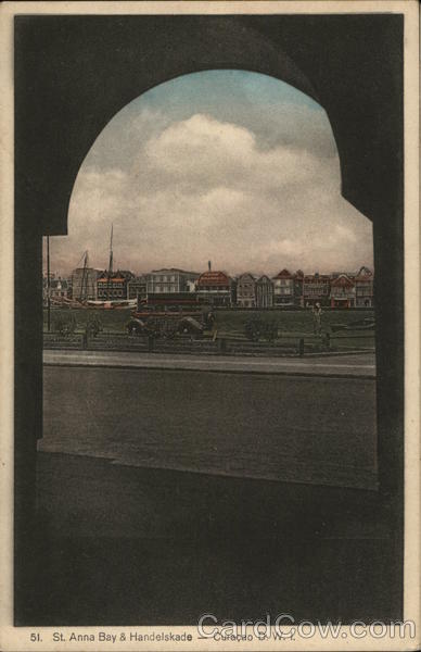 St. Anna Bay & Handelskade Curacao Caribbean Islands