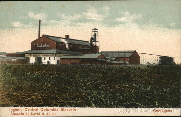 Ingenio Central Colombia Sincerin Cartagena South America
