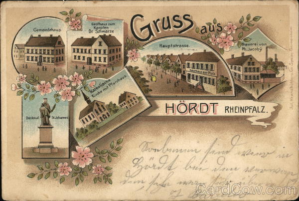 Greetings from Hordt - Gruss aus Germany