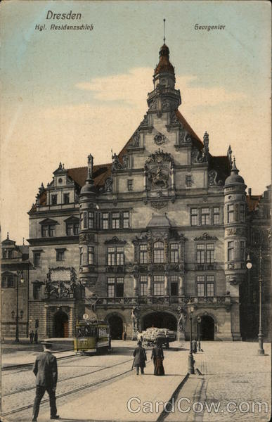 Hgl. Residenzschloss Dresden Germany