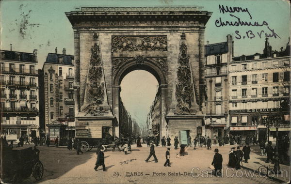 Porte Saint-Denis Paris France ELD