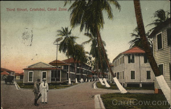 Third Street, Canal Zone Cristobal Panama