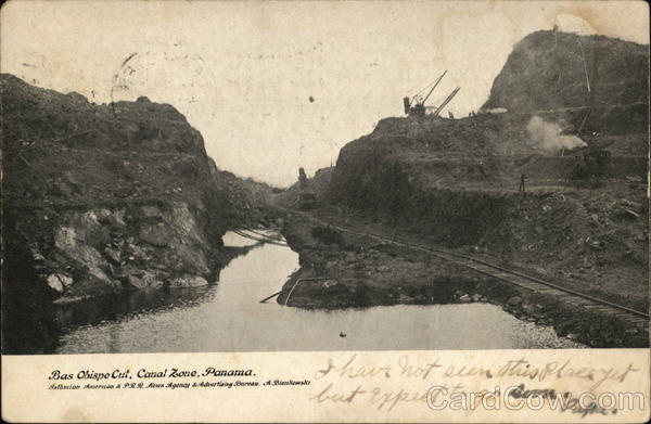 Bas Obispo Cut, Canal Zone Panama