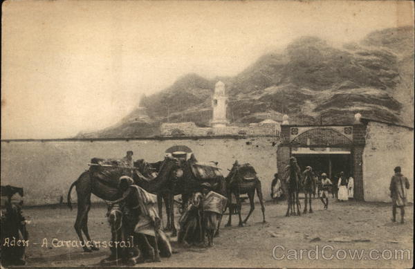 Caravanserai Aden Yemen Middle East