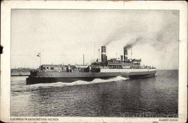 Gjedser-Warneunde-Ruten Steamers