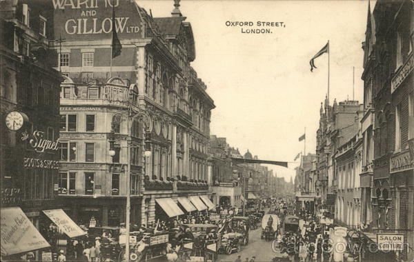 View of Oxford Street London England